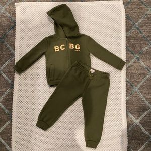 BCBG Girl’s 2 Piece Olive Set